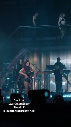 Dua Lipa ‘Houdini’ live Glastonbury 2024