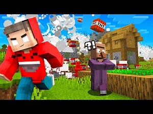 My Minecraft World Got BLOWN UP… (Doodle Town)