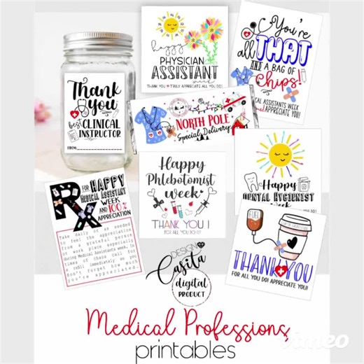 Doctor's Day Medical thank you printable 5x7 folded greeting card,Plants medical card,Clinical Instructor,OBGYN doctor card,resident doctor