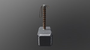 Homework 1 Thor's Hammer - Download Free 3D model by mvine