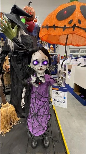 Creepy Animatronic Doll #animatronic #halloween #doll #toys