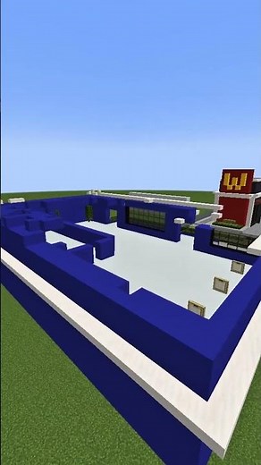 Nico’s Square City 🏙️ Part 2 #Minecraft Shorts #nico #minecraftbuilding #minecrafttutorial