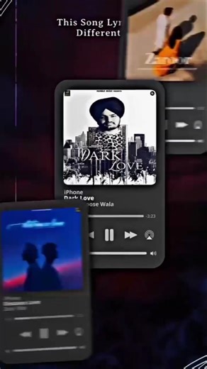 DARK LOVE _^ Lyrics , 🎵{ Sidhu moosewala }