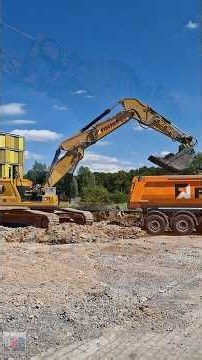 CAT 330 VA, & Mercedes Sattelkipper
