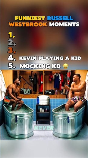 FUNNIEST RUSSELL WESTBROOK MOMENTS 😂🏀