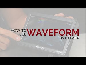 How To Use a WAVEFORM MONITOR in 2 Minutes