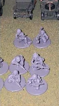 Bolt Action American Understrength Island Assault Marine Rifle Platoon #boltactiongaming #miniature