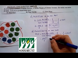 3. PROBABILIDAD: EVENTOS SIMPLES.