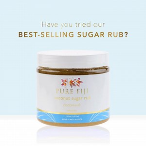 137K views · 328 reactions | Have you tried our best selling sugar rub? Made with certified organic nut oils Paraben & Mineral Oil Free Not tested on animals Tropical fragrances will take you on the ultimate sensory journey. | Pure Fiji | Facebook