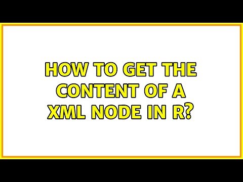 How to get the content of a XML node in R?