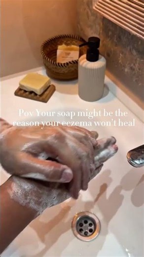 Is Your Soap Making Eczema Worse? | Gentle Natural Soap for Sensitive Skin 🤍