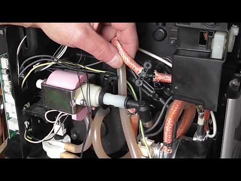 Saeco Minuto Diagnose zerlegen reparieren Raccord Ventil Verteiler DIY