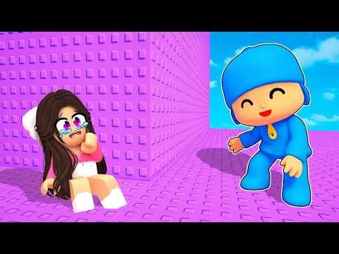 I CLIMBED THE POCOYO TROLL TOWER in Roblox!!