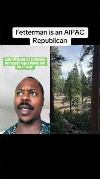 Fetterman is an AIPAC Republican #duet #johnfetterman #fetterman #cosplay #fake #republican #maga