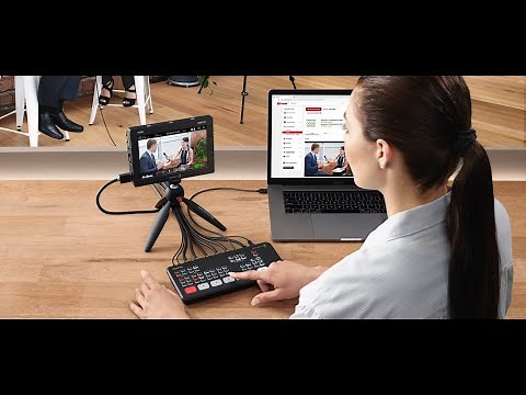 ATEM Mini Pro, streaming y grabación.