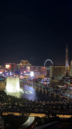 This view and an “out of office” message. 📍 The Cosmopolitan of Las Vegas #LasVegas #VegasSuites #Vegas | Visit Las Vegas