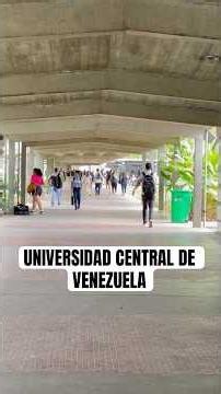 El campus que es Patrimonio de la Humanidad. 🏛️🇻🇪 ¡La gloriosa UCV de pie! #UCV #Caracas #Shorts