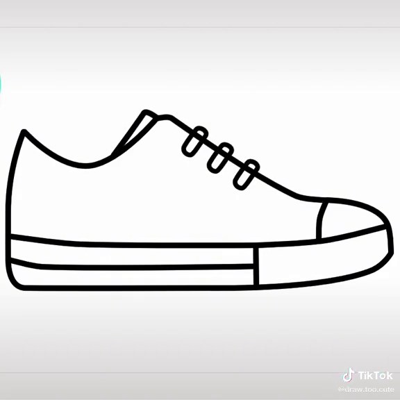 How to Draw Sneakers Easy