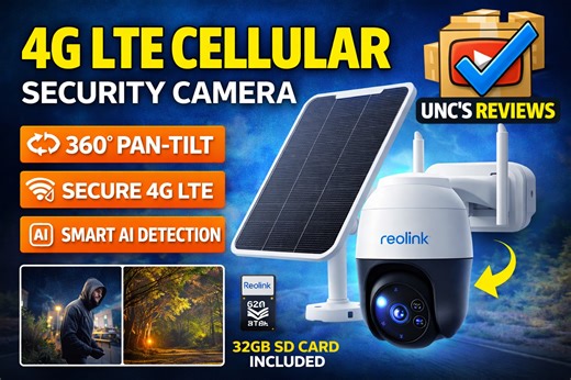 Watch Full Review of the REOLINK Security Camera, plus app! on Amazon Live