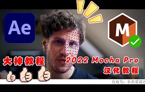 这绝对是全B站最用心的【AE 2022mocha pro】汉化版教程