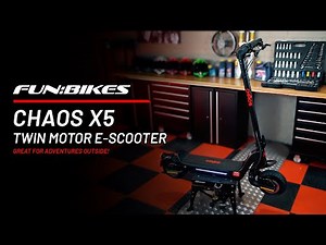 Chaos X5 | E-Scooter | Dual Motors 600w