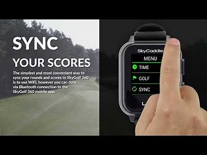Syncing your SkyCaddie LX2 to 360