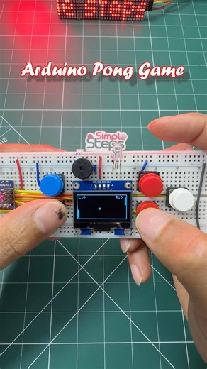 Arduino pong game #arduino #simple_steps_academy