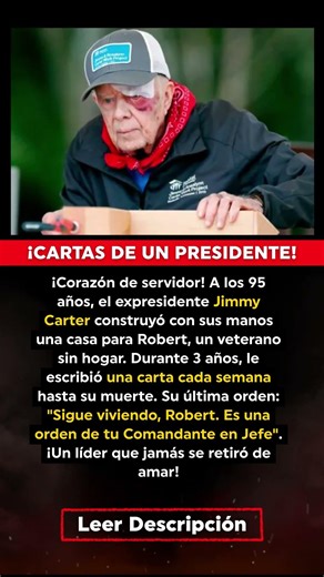 BREAKING: El último mensaje del presidente Jimmy Carter a un veterano sin hogar (2026)