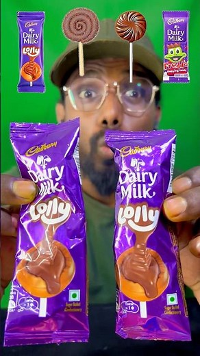 Cadbury diary milk chocolate lollipop mukbang asmr