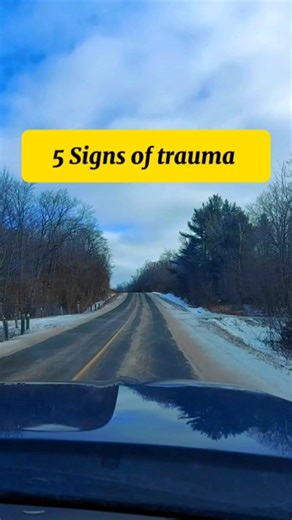 5 Signs of trauma that you didn't know are signs so you think they are just a part of your personality #trauma #mentalhealth #quotes #reels #fbreels #relationships #past #experience #woman #signs #guides #psychology #facts | Sunset Heaven
