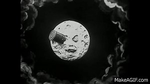 A Trip to the Moon (HQ 720p Full) - Viaje a la Luna - Le Voyage dans la lune - Georges Méliès 1902 on Make a GIF
