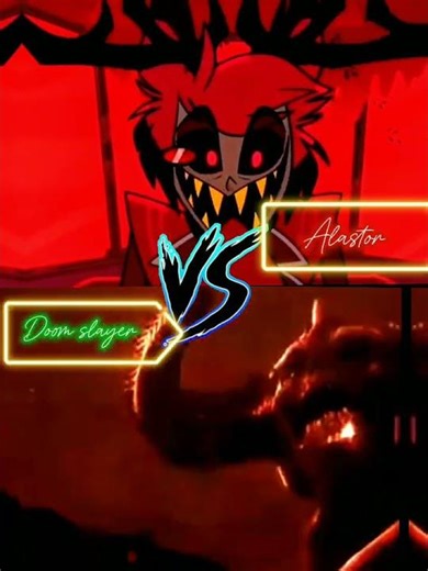 doom slayer #vs alastor #whoisstrongest #versus #battle #music #song #Funk #doomslayer #alastor