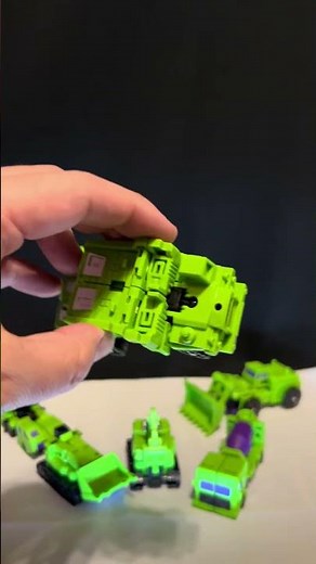 Transformation 6 in 1 Model MINI Devastator Toy Unboxing & Showcase #transformers #aliexpress