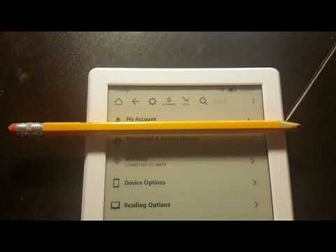 Amazon Kindle 8th Generation 6inch glare free review.