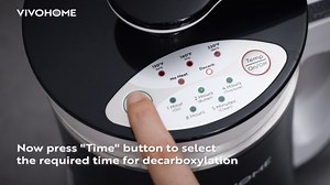 VIVOHOME Herbal Butter Maker Machine Decarboxylator, Botanical Extractor, Herb Oil Tincture Infuser Machine, Gummy Maker, Decarb Box with Mesh Filter, Silicone Glove, Butter Mold and Cookbook