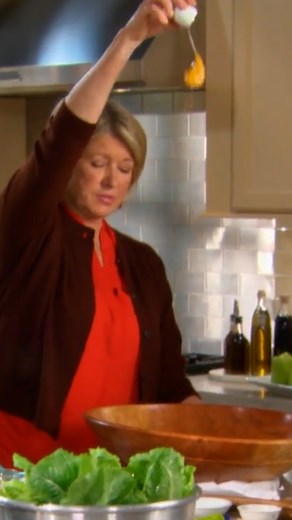 You can’t go wrong with a classic caesar salad! Crisp romaine, pepper-and-butter croutons, and grated Parmesan are tossed with a creamy Caesar dressing. Grab the recipe: bit.ly/3DPDCX1 | Martha Stewart