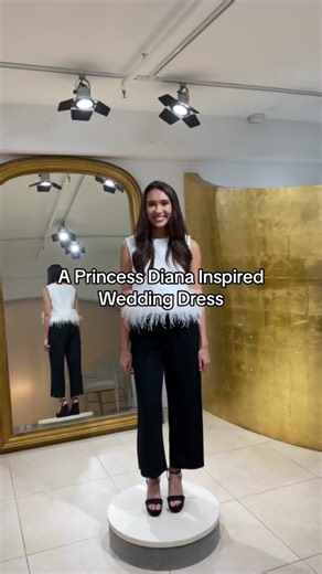 Princess Diana Inspired Wedding Dress 'Snow White' | Allure Bridals x Disney