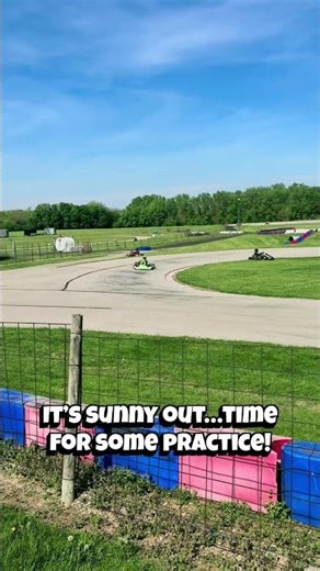 Fixed the bent axle, time for some practice! #karting