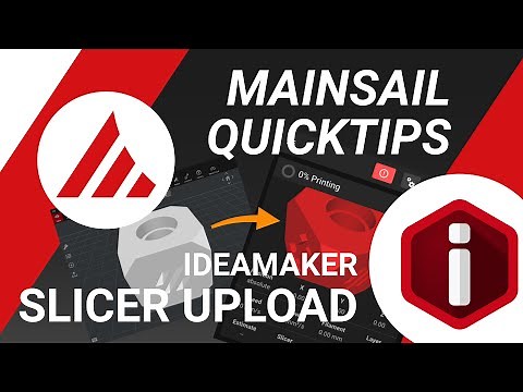 Mainsail Quicktips | G-Code upload from ideaMaker