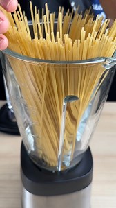 Put the pasta in the blender and you'll love the result! | SuperYummy