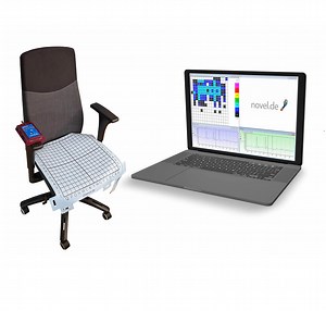 Office chair pressure mapping and ergonomy - novel.de