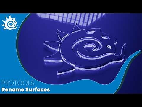 Lightwave 3D ProTools - Rename Surfaces