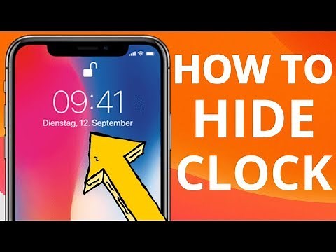 How To Remove Lockscreen Clock On Any iPhone