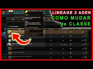 LINEAGE 2 ADEN - COMO MUDAR DE CLASSE ?