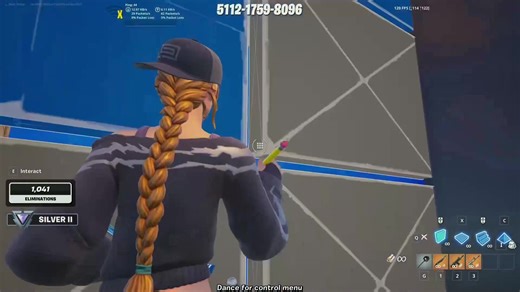 Day 6 on Keyboard and Mouse in Fortnite Gameplay