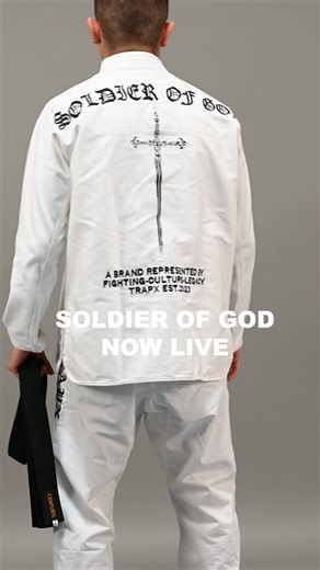 RE STOCK // Soldier of God Collection Youth Sizes Now Available | trapxjitsu_