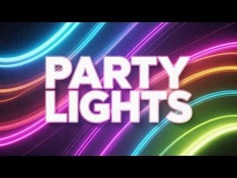 PARTY LIGHTS – Flashing LED Lights, Color Changing Screen & Dance Music