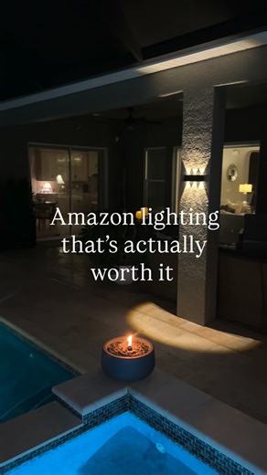 Courtney Kerr on Instagram: "Amazon lighting that’s actually worth it✨like and type SHOP LIGHTS and I’ll send them to your DM’s"