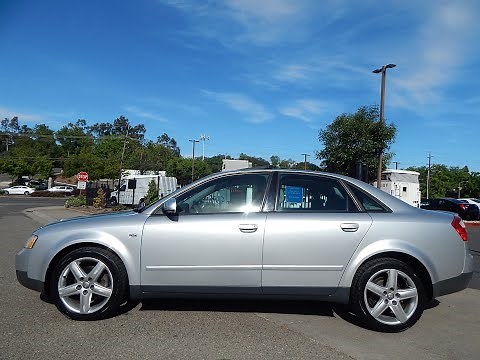 2002 Audi A4 1.8T Quattro AWD sedan. Video overview and walk around.