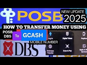POSB/DBS BANK TO GCASH SENDING MONEY TUTORIAL 2025#tutorial #2025